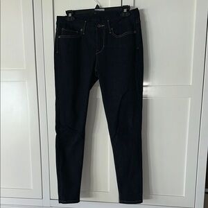 Levi's Blue Skinny Jeans Stretchy Denim